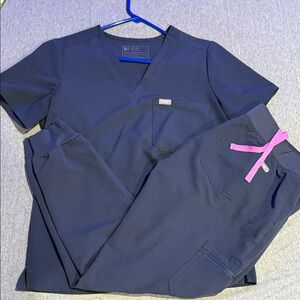 Figs jogger set dark harbor